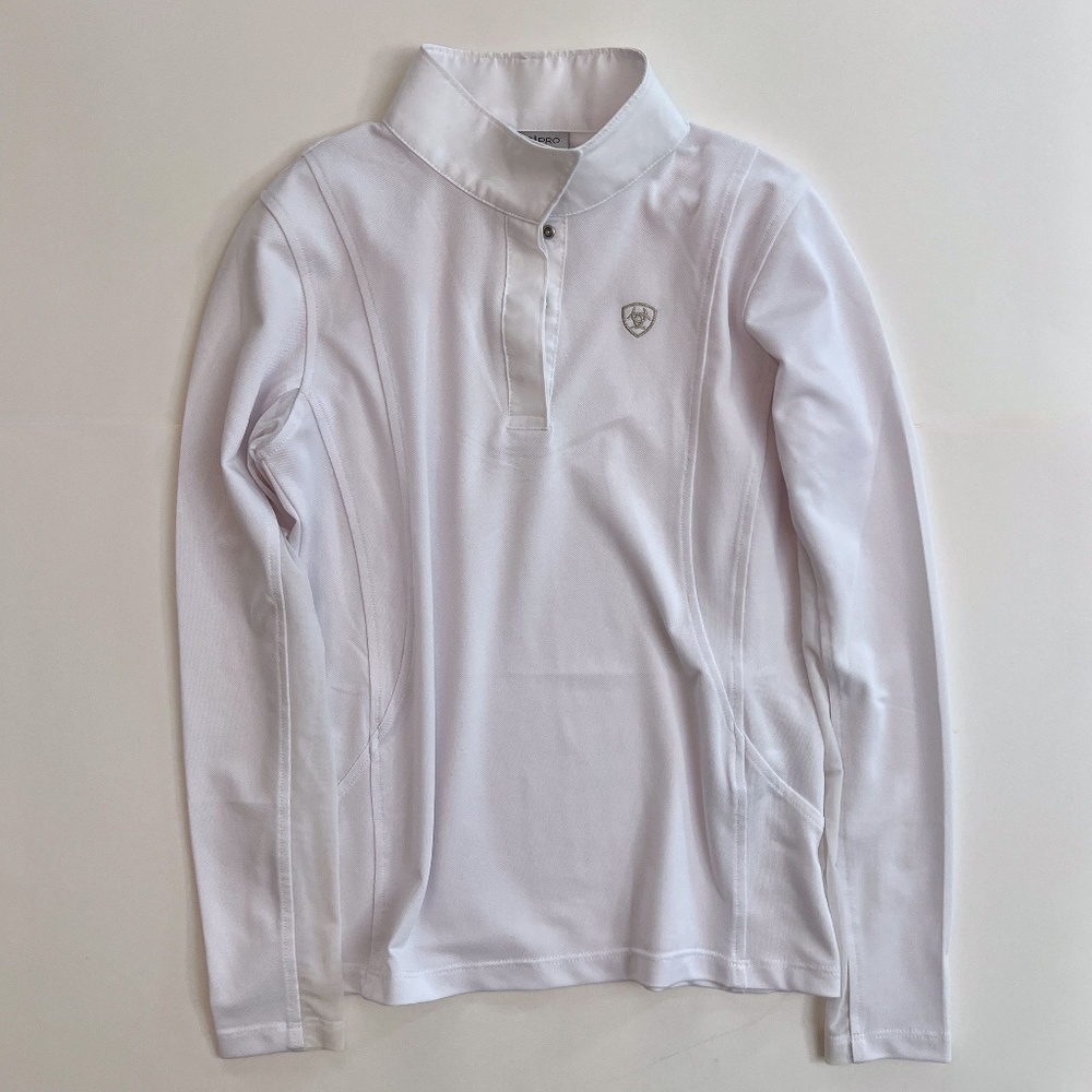 Ariat Girls Sunstopper 2.0 Show Shirt size 10 Med